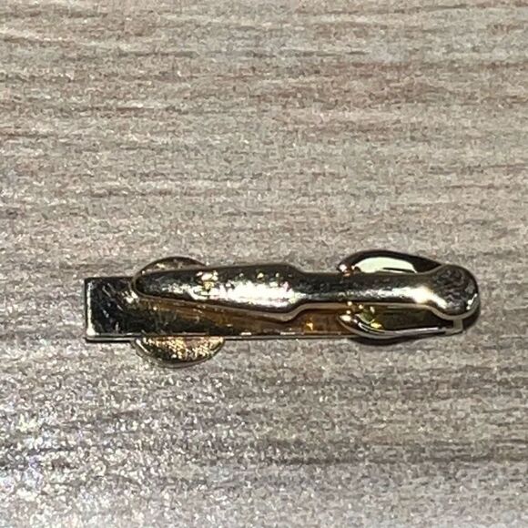 Vintage Shield’s Art Deco Toe Bar Clasp Gold Tone Heritage Old Money Classic - Picture 6 of 7
